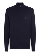 Carica l'immagine nel visualizzatore di Gallery, Maglia Tommy Hilfiger - Mw36536 Dw5 Blu