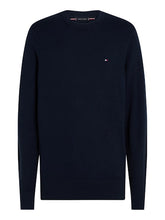 Carica l'immagine nel visualizzatore di Gallery, Maglia Tommy Hilfiger - Mw28046 Dw5 Navy
