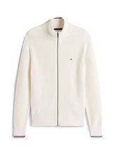 Carica l'immagine nel visualizzatore di Gallery, Maglia Zip  Tommy Hilfiger - Mw41517 Z00 Avorio
